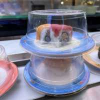 Affordable Sushi($1.10+)satisfy sushi craving