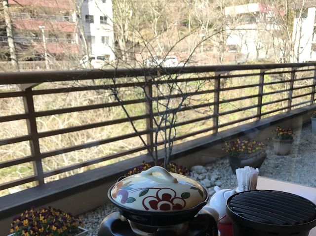 私人半露天風呂