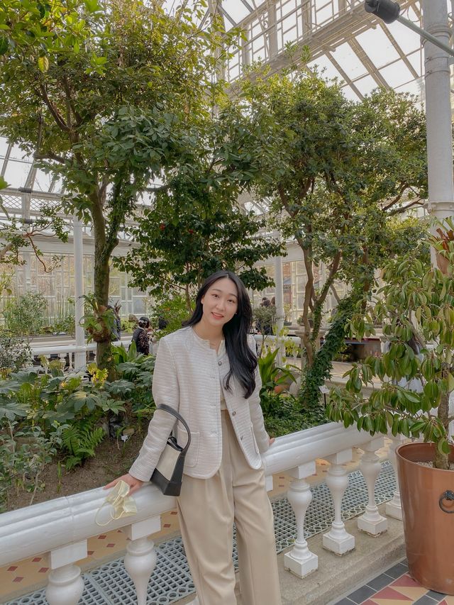 대온실에서 인생샷 건지기📸🤍