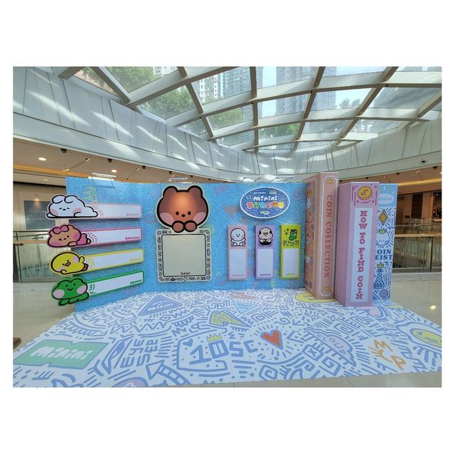 Line Friends夢幻色彩世界。將軍澳MCP新都城中心