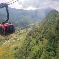 The View From The Cable Car In Fansipan