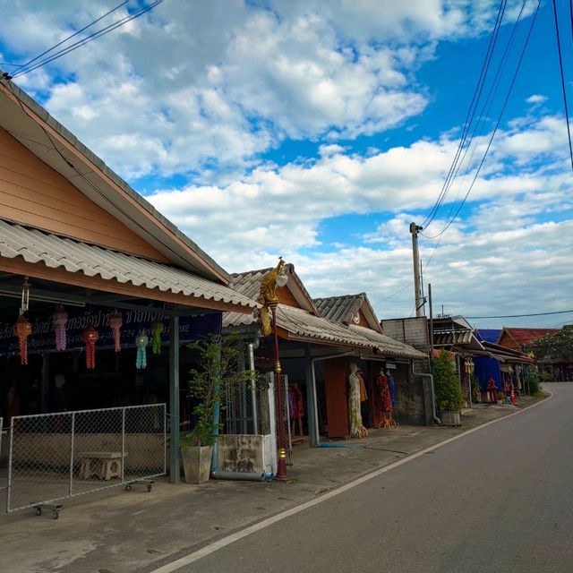 หมู่บ้านหัตถกรรมทอผ้าบ้านดอนหลวง@ป่าซาง 