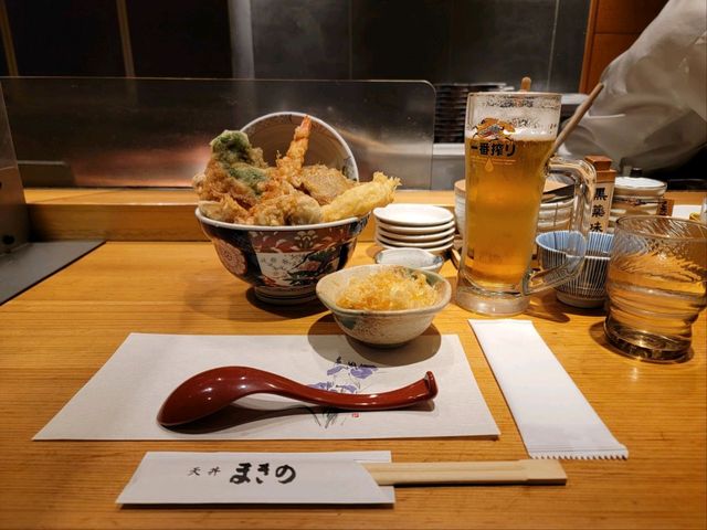 寺町通必吃人氣天婦羅定食 Makino天丼