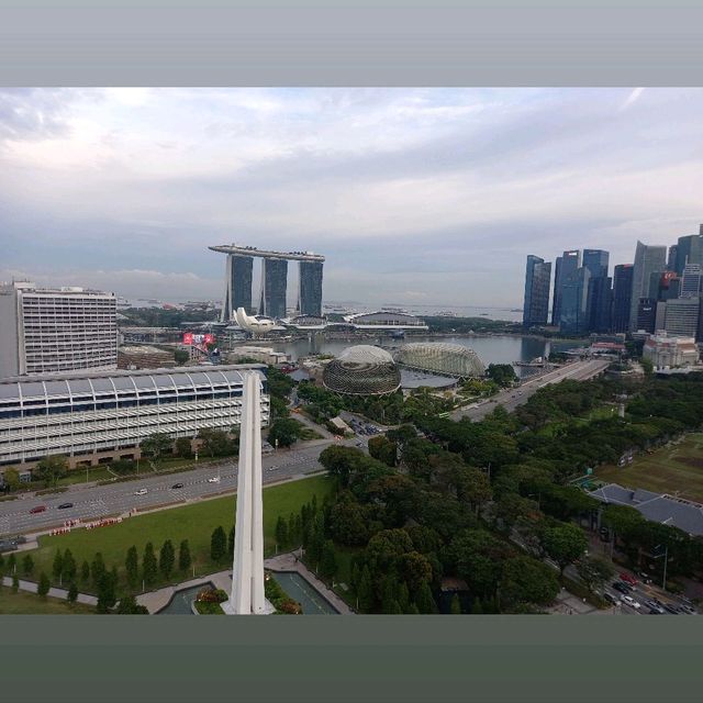 City scape from Fairmont