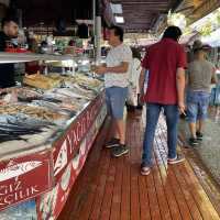 土耳其遊記 Fethiye 必去新鮮魚市集 即買即加工即食
