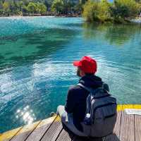 Blue Moon Lake - crystal clear water 