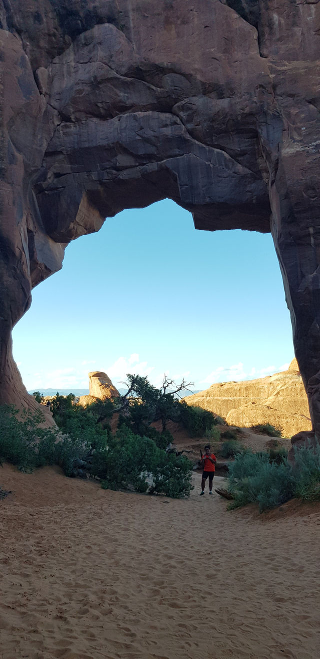 Famous Delicate Arch in Arches National Park