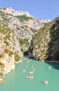 Three days and two nights, the stunning Verdon Gorge + Lake Sainte-Croix!