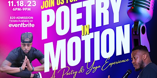 "POETRY IN MOTION" A Yoga & Poetic Experience. | CryOut Cave, Doctor Martin Luther King Junior Boulevard, Newark, NJ, USA