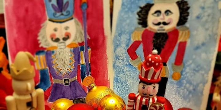 "Holiday Nutcracker Watercolor Workshop!" | The Mercantile