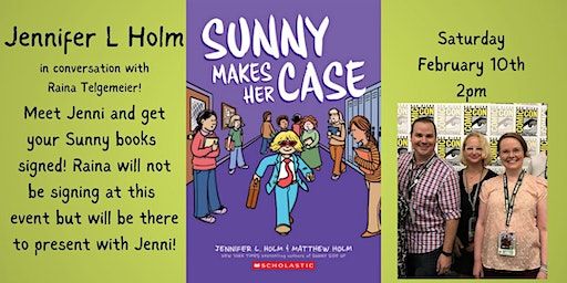 Jennifer L Holm in conversation with Raina Telgemeier! | The Reading Bug