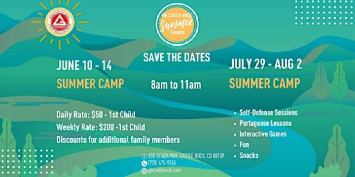 Gracie Barra Castle Rock Summer Camp | 658 Genoa Way, Castle Rock, CO, USA