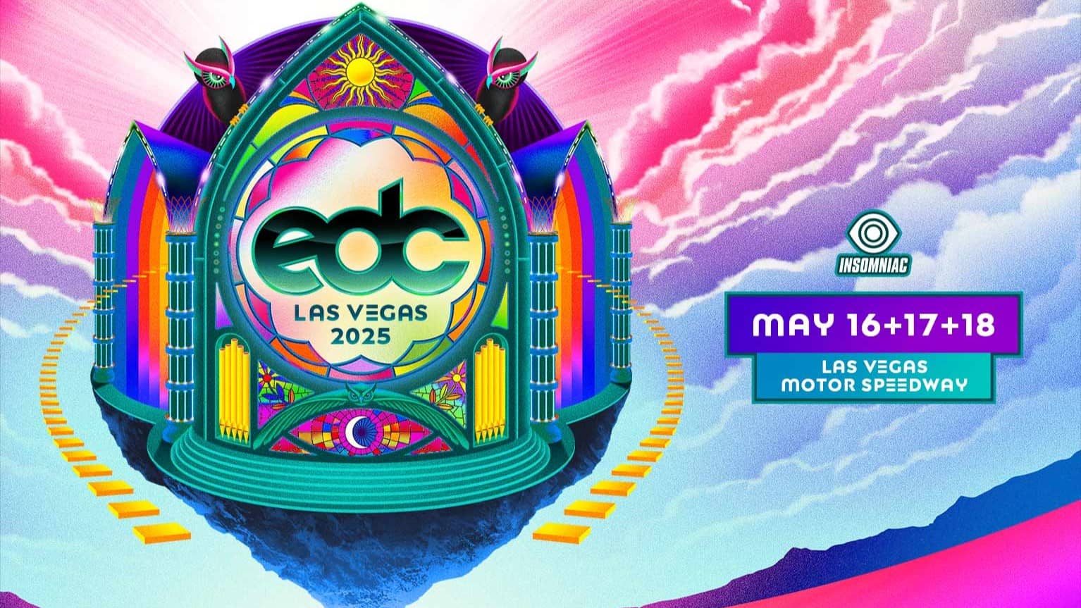 Electric Daisy Carnival (EDC) Las Vegas 2025 Motor Speedway Tickets