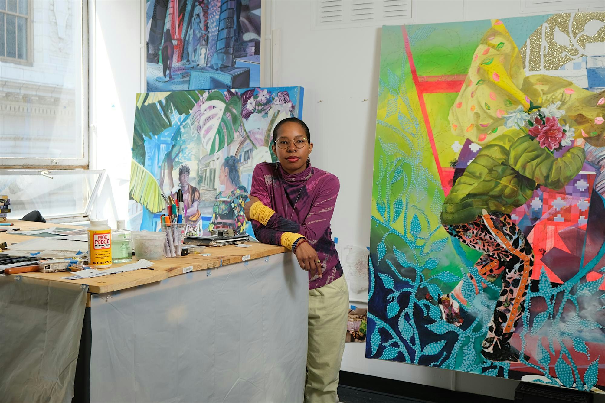 Artist Talk: Daphne Arthur | Shine Portrait Studio @Express Newark