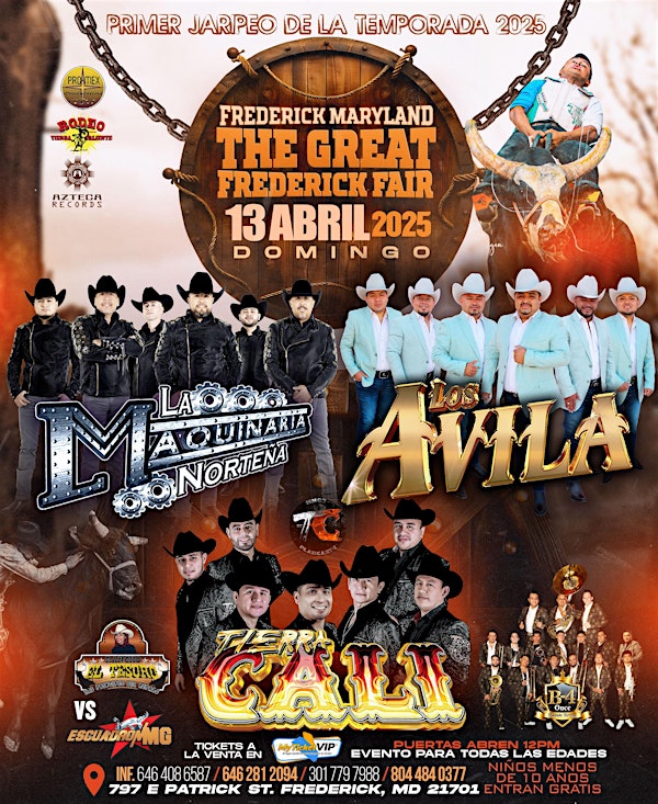 PRIMER  JARIPEO THE GREAT FREDERICK FAIR | The Great Frederick Fair/Frederick Fairgrounds