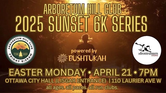 2025 Sunset 6k Series (April 2025 - Ottawa Frontrunners - sunset 1) | Ottawa City Hall