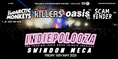 Indiepalooza - Swindon Meca - 16th May 2025 | MECA Swindon