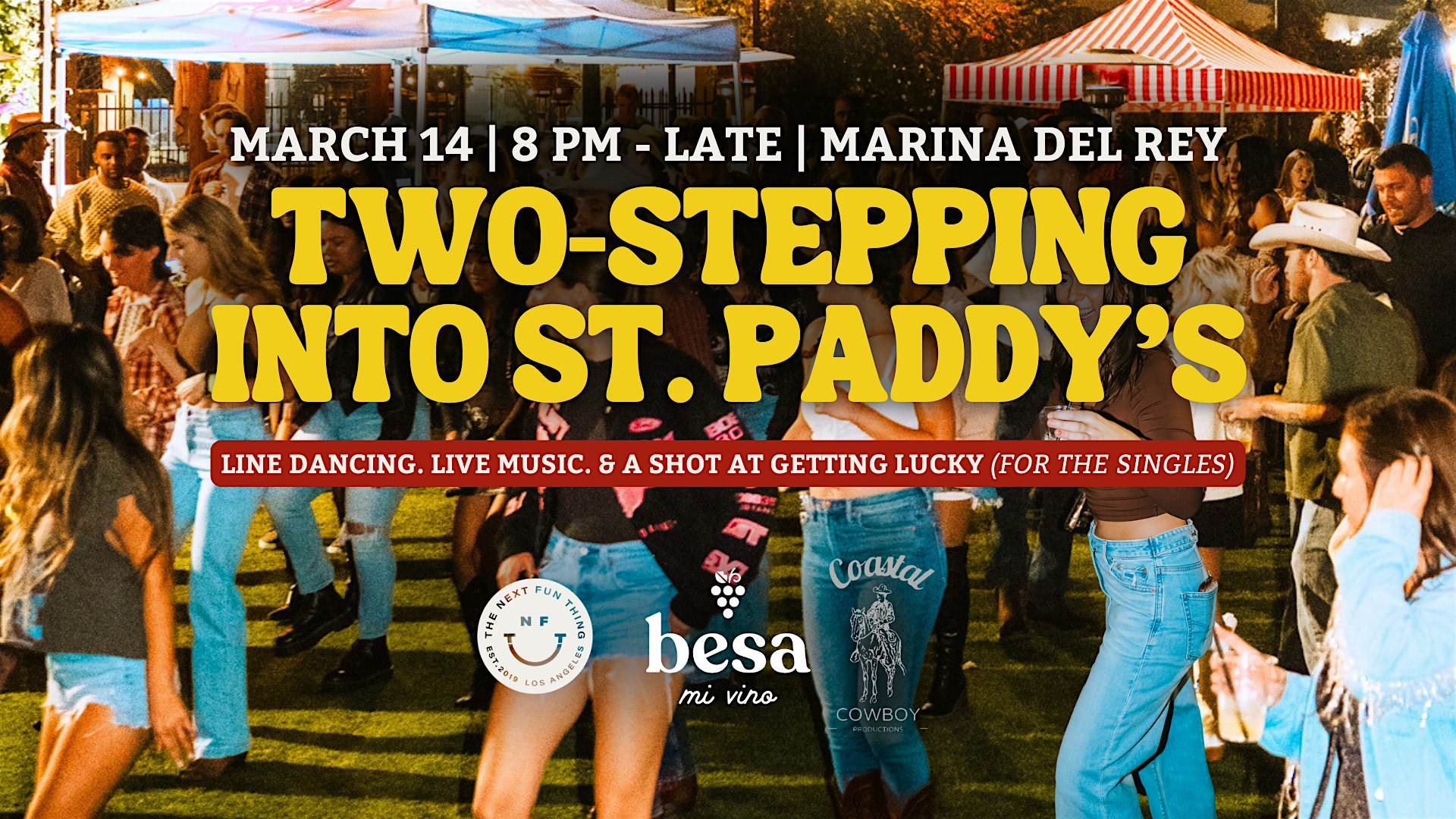 Two-Steppin’ Into St. Paddy’s | Line Dancing, Live Music & Gettin’ Lucky! | Brennan's