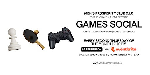 MPC Present: Games Social - Wolverhampton | space.