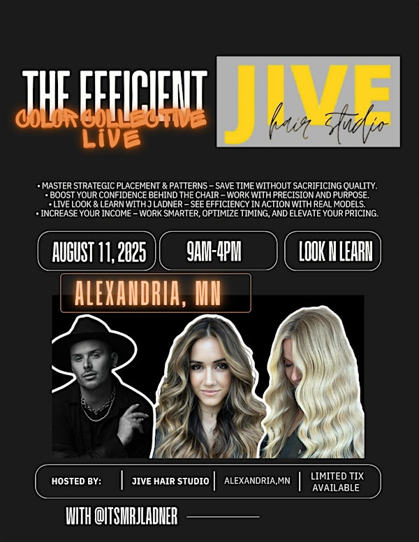 The Efficient Color Collective with JLadner | JIVE hair studio