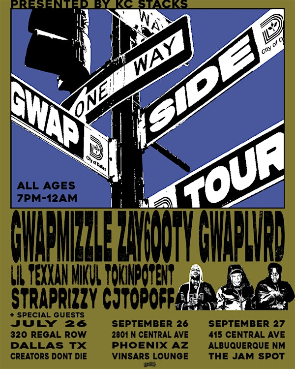 Gwapside Tour | 2801 N Central Ave