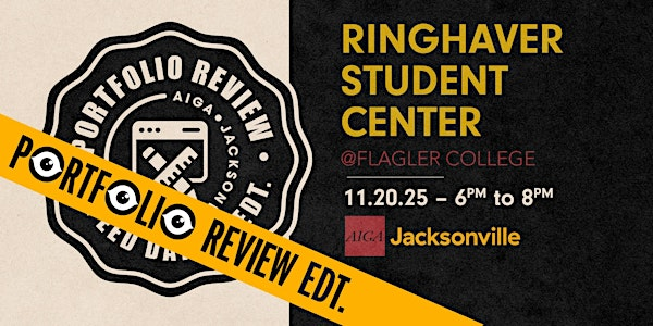 2025 AIGA Fall Portfolio Review | Ringhaver Student Center