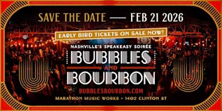 Bubbles and Bourbon-Nashville's Speakeasy Soiree | Marathon Music Works