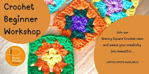 Crochet Beginner Workshop – Learn to Make Granny Squares! | Community Base