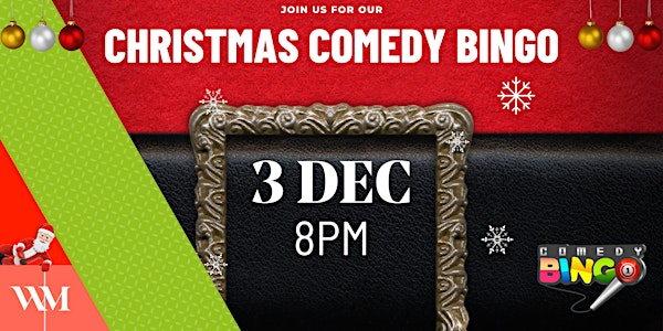Christmas Comedy Bingo 3 December | Warrington Market
