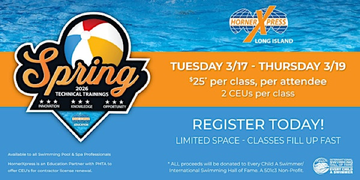 HornerXpress® Long Island Spring Training - Pool Electric | HornerXpress Long Island