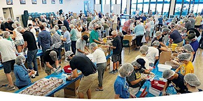 St. Joseph Catholic Church Food Packing Event | Trinity Lutheran Church