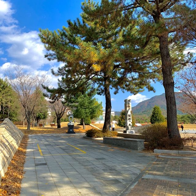 [🇰🇷, 창원] 가을을 즐기며 용지문화공원에서 산책 즐기자~🍁🍂