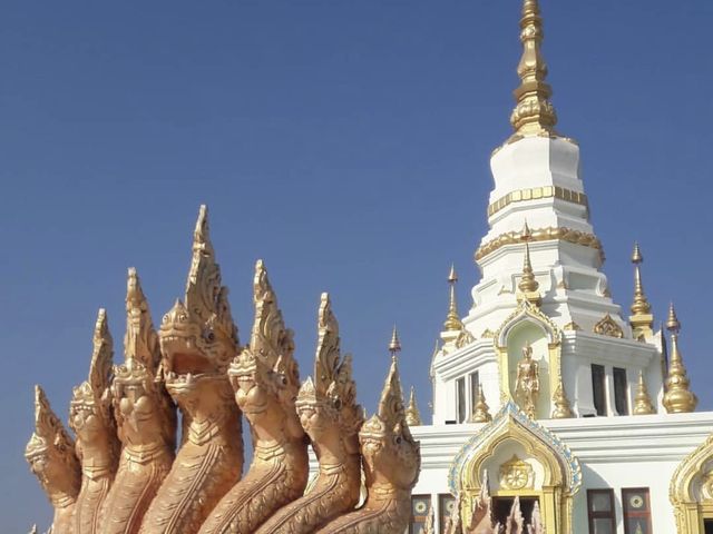 แลนด์มาร์คสายบุญ วัดแสนสุข เมืองชลบุรี 😊