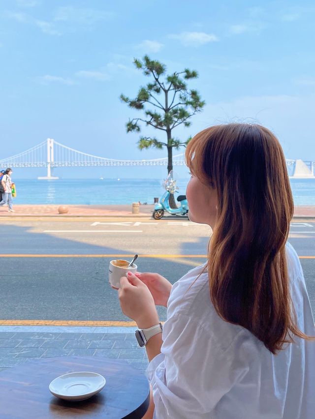 탁 트인 광안리 오션뷰, 에스프레소바 ☕️