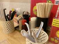 『博多王将』のとんこつラーメン