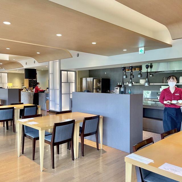 ラフォーレ倶楽部湯の棲で朝食
