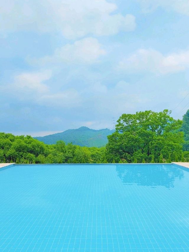 산뷰와 수영장이 이쁜 숲너울카페