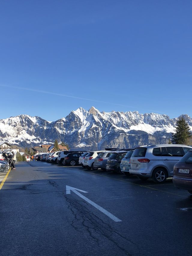 Snowboarding in Switzerland