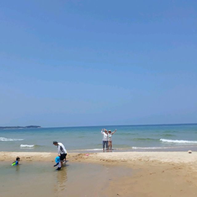 아이랑 놀기좋은 송지호 해수욕장