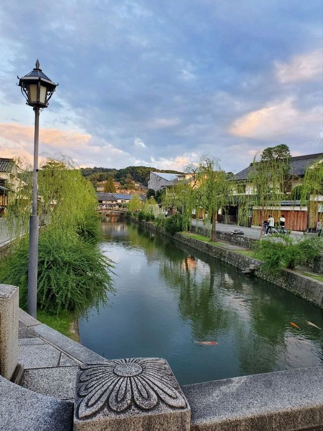 美麗如畫的日本岡山縣倉敷市 