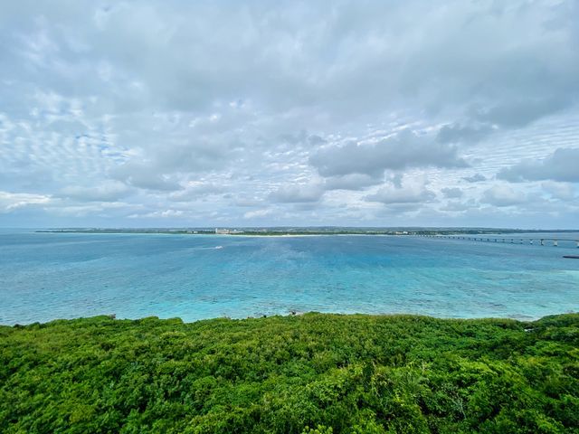 宮古島  与那覇前浜ビーチ  竜宮城展望台