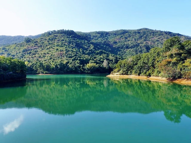 再遊河背水塘