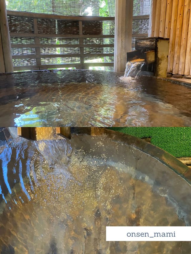 【群馬 水上温泉】2つの内風呂と露天風呂が楽しめる大浴場♨️