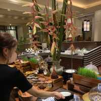 Dinner at River Cafe & Terrace at The Peninsula 