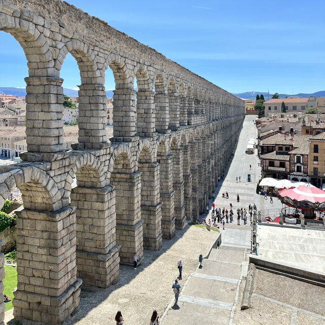 Gorgeous, historical Aqueduct of Segovia
