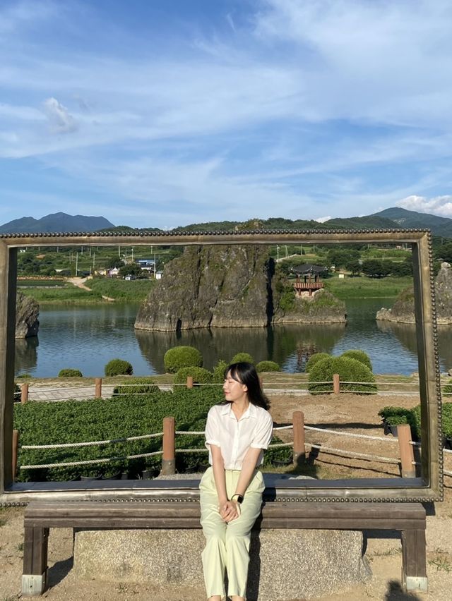 단양 팔경 중 하나인 도담삼봉! 🪨