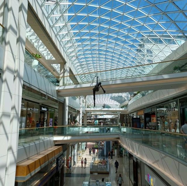 Nice varied shopping mall