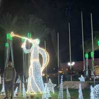 WoW Christmas lights in Nabq 