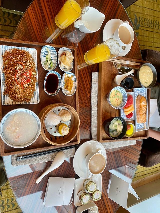 擺盤精美 環境一流 高質staycation breakfast set
