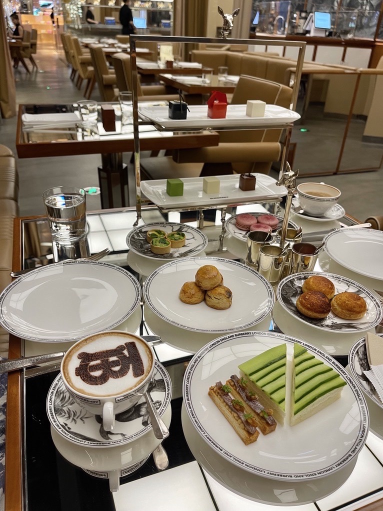 Afternoon Tea at Thomas Cafe | BURBERRY | Trip.com Shenzhen Travelogues